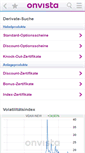 Mobile Screenshot of hvb.onvista.de