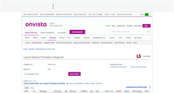 Desktop Screenshot of lsd.onvista.de